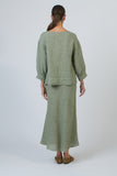 LINEN TOP OREGANO