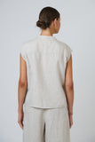 LINEN SAND SHIRT