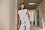 LINEN SAND SHIRT