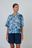 COTTON VOILE PALMIER TOP