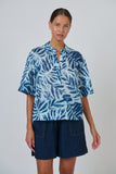 COTTON VOILE PALMIER TOP