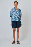 COTTON VOILE PALMIER TOP