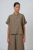 LINEN AGATE TOP