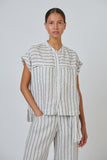 LINEN TRAVERTINE SHIRT