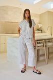 LINEN TRAVERTINE SHIRT