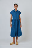 DENIM CHAMBRAY DRESS
