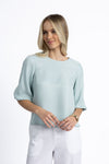 IVY BLOUSE SEAFOAM