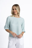 IVY BLOUSE SEAFOAM
