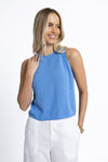 COLLETTE TANK CORNFLOWER