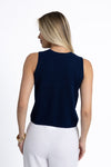 COLLETTE TANK DEEP NAVY
