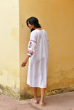 HUMMINGBIRD EMBROIDERED KAFTAN