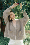 ROMI CARDI HAZELNUT