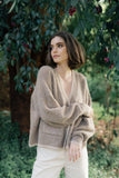ROMI CARDI HAZELNUT