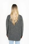 LATITUDE CARDI CHARCOAL