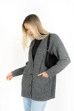 LATITUDE CARDI CHARCOAL