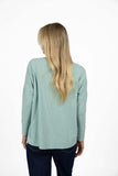 DIPPY L/S TEE SURF GREEN
