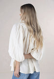 BAROQUE BLOUSE CREAM