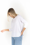 DIPPY L/S TEE WHITE