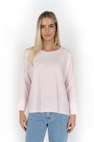 DIPPY L/S TEE SOFT PINK