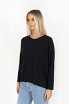 DIPPY L/S TEE SLATE