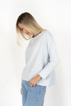 DIPPY L/S TEE ICE BLUE
