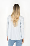 DIPPY L/S TEE ICE BLUE