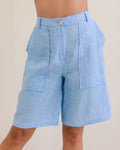LINENT CHAMBRAY SHORT