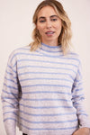 SARA GREY/BLUE JUMPER