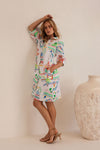LINEN MARRAKESH SHIRTMAKER DRESS