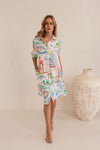 LINEN MARRAKESH SHIRTMAKER DRESS
