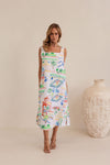 LINEN MARRAKESH LONG DRESS