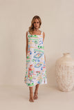 LINEN MARRAKESH LONG DRESS