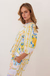 LINEN AMALFI DREAMS TOP