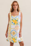 LINEN AMALFI DREAMS SHIFT DRESS