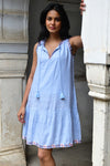 MAYA SMOCKED DRESS