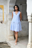 MAYA SMOCKED DRESS