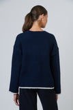 JUMPER NAVY WITH HEART