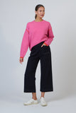 JUMPER PINK WITH ORANGE TRIM