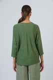 CASHMERE GREEN JUMPER