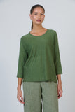 CASHMERE GREEN JUMPER