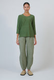 CASHMERE GREEN JUMPER
