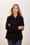 WOOL COLLARED JACKET