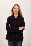 WOOL COLLARED JACKET