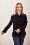 WOOL COLLARED JACKET