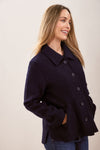 WOOL COLLARED JACKET