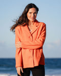 BOILED WOOL BLAZER TANGO