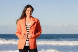 BOILED WOOL BLAZER TANGO