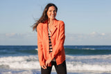 BOILED WOOL BLAZER TANGO