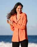 BOILED WOOL BLAZER TANGO