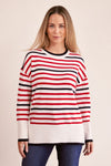 MERINO STRIPE SWEATER